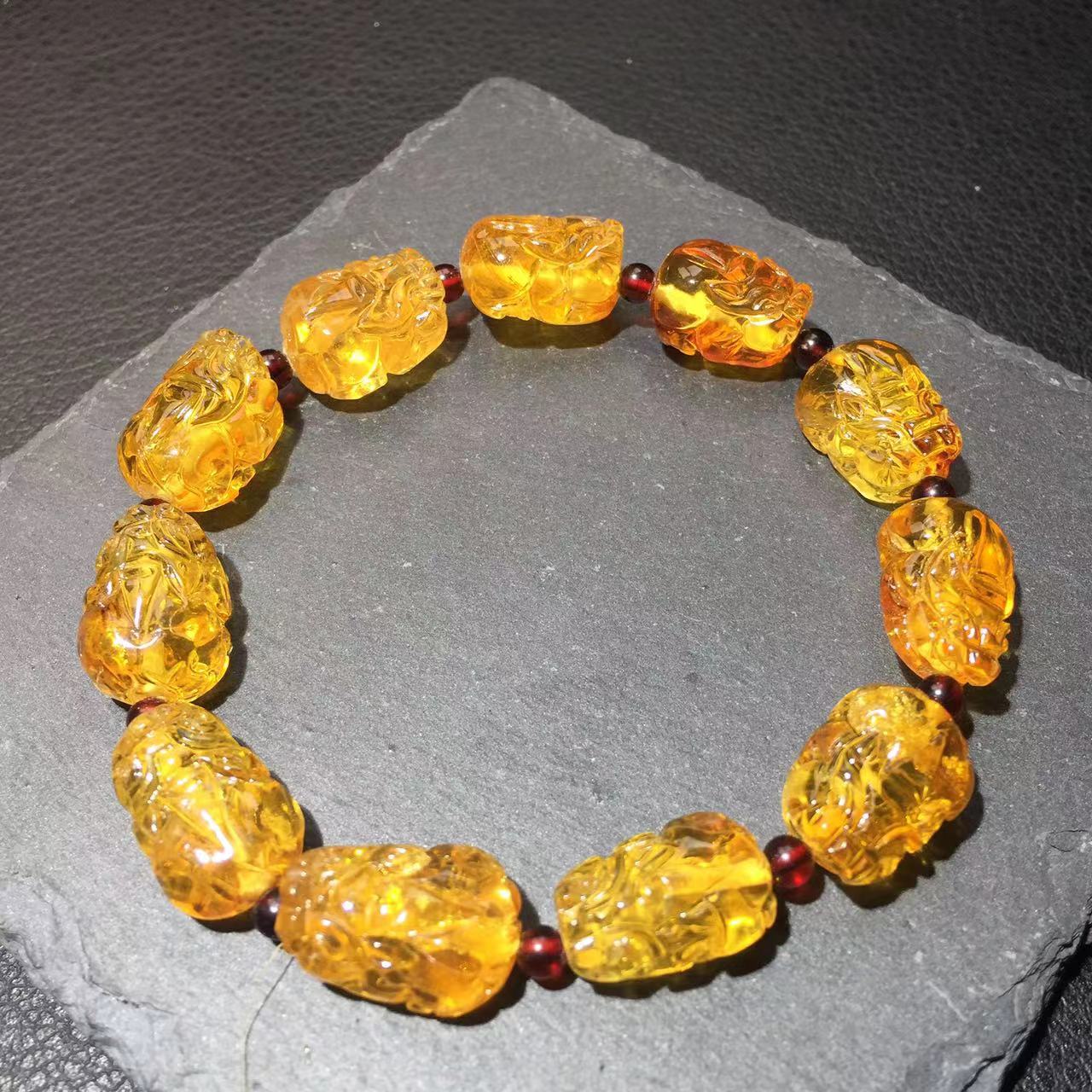 Emperor golden pixiu bracelet-黄金貔貅手串