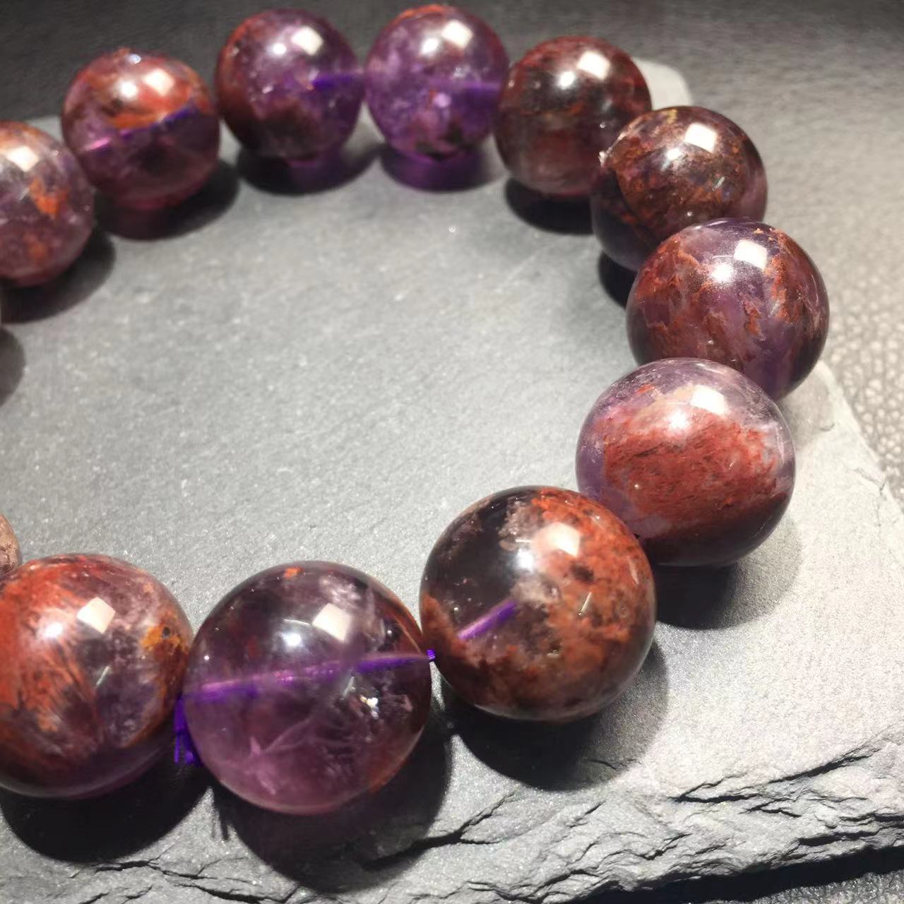 purple phantom bracelet-紫幽灵手串