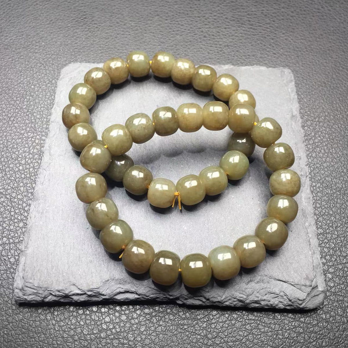 Hetian jade sugar color bracelet