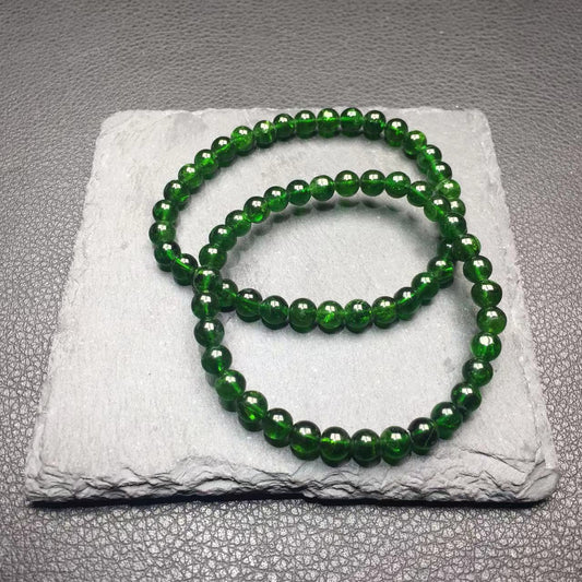 diopsite  bracelet -透辉石手串