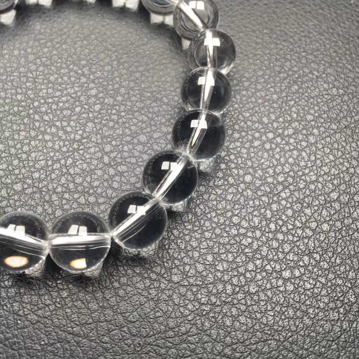 Clear quartz HQ glass body bracelet