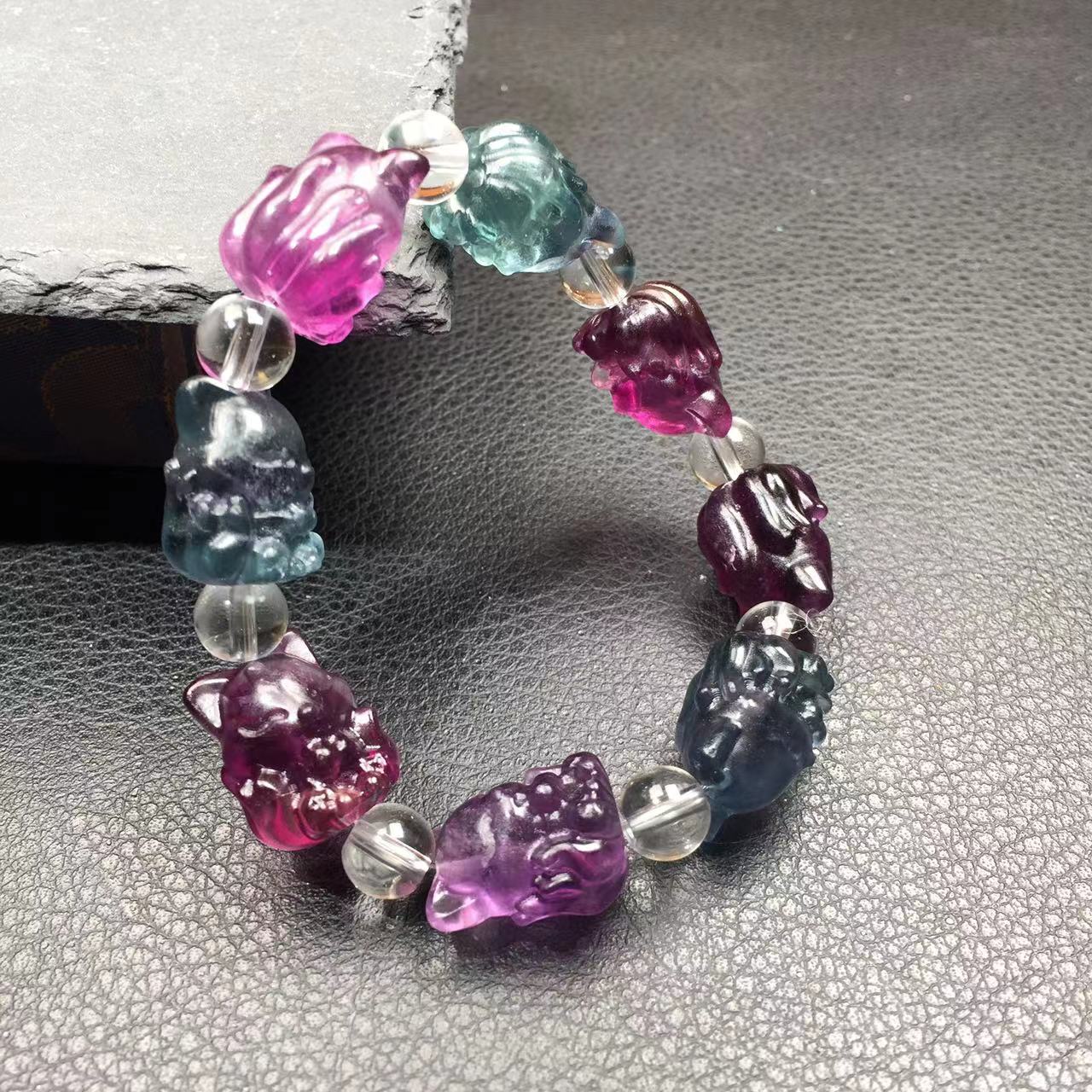 Sunmoonstar crystal fluorite bracelet-萤石手串