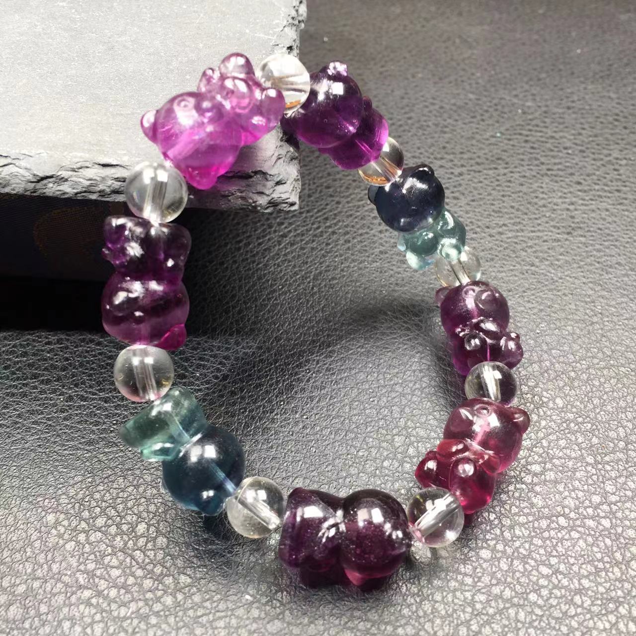 Sunmoonstar crystal fluorite bracelet-萤石手串